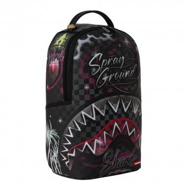 SPRAYGROUND AIRBRUSHED SHARK BACKPACK