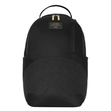 SPRAYGROUND SHARK CENTRAL GOLD LETTERING BACKPACK