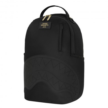 SPRAYGROUND SHARK CENTRAL GOLD LETTERING BACKPACK
