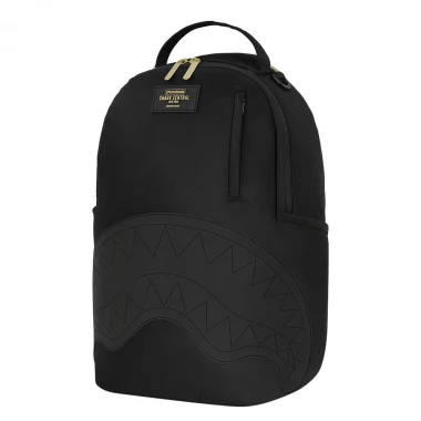 SPRAYGROUND SHARK CENTRAL GOLD LETTERING BACKPACK