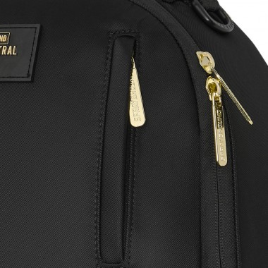 SPRAYGROUND SHARK CENTRAL GOLD LETTERING BACKPACK