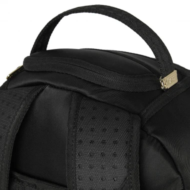 SPRAYGROUND SHARK CENTRAL GOLD LETTERING BACKPACK