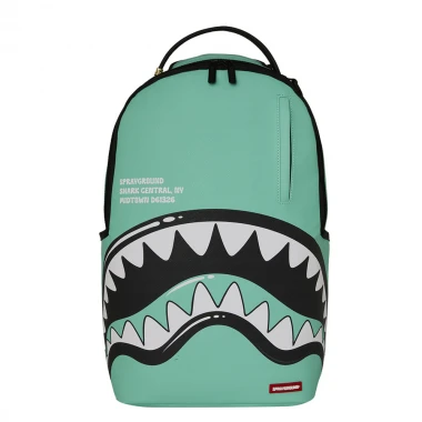 SPRAYGROUND SHARK CENTRAL BUBBLY LIGHT BLUE BACKPACK