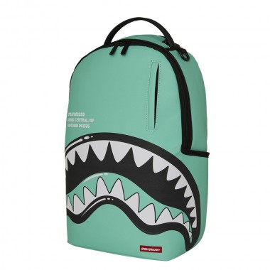 SPRAYGROUND SHARK CENTRAL BUBBLY LIGHT BLUE BACKPACK