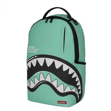 SPRAYGROUND SHARK CENTRAL BUBBLY LIGHT BLUE BACKPACK