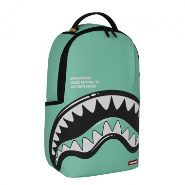 SPRAYGROUND SHARK CENTRAL BUBBLY LIGHT BLUE BACKPACK