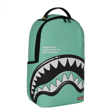SPRAYGROUND SHARK CENTRAL BUBBLY LIGHT BLUE BACKPACK