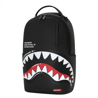 SPRAYGROUND SHARK CENTRAL BUBBLY BLACK BACKPACK