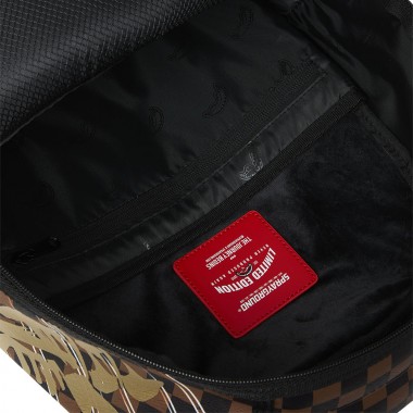 SPRAYGROUND KUNG FU PANDA PO CHECKER KARATE KICK BACKPACK