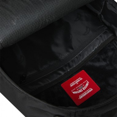 SPRAYGROUND BLACKED OUT RUBBER PATCH BACKPACK