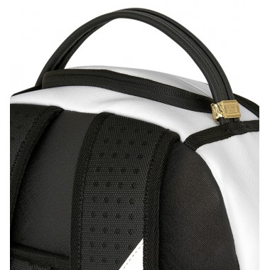 SPRAYGROUND SHARK CENTRAL BUBBLY WHITE BACKPACK