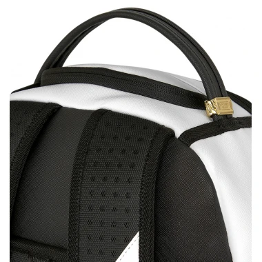SPRAYGROUND SHARK CENTRAL BUBBLY WHITE BACKPACK