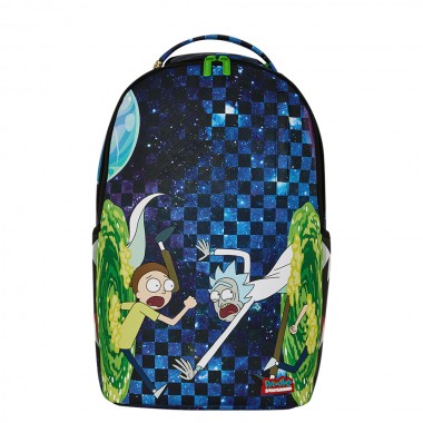 SPRAYGROUND RICK AND MORTY PORTAL JUMPING BACKPACK