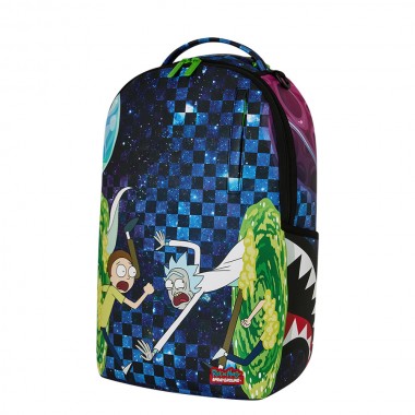 SPRAYGROUND RICK AND MORTY PORTAL JUMPING BACKPACK