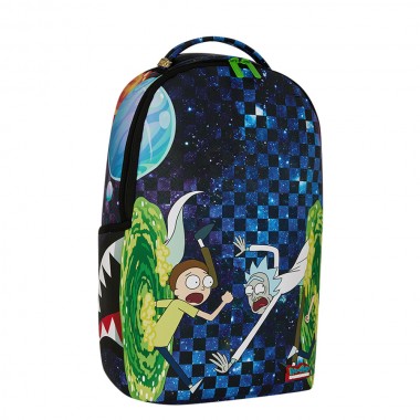 SPRAYGROUND RICK AND MORTY PORTAL JUMPING BACKPACK
