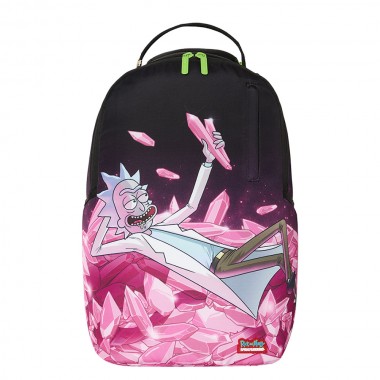SPRAYGROUND RICK AND MORTY KALAXIAN CRYSTAL PILE BACKPACK