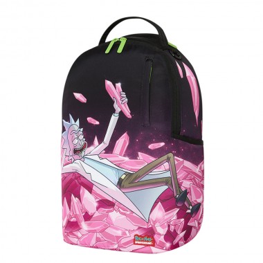 SPRAYGROUND RICK AND MORTY KALAXIAN CRYSTAL PILE BACKPACK