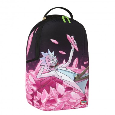 SPRAYGROUND RICK AND MORTY KALAXIAN CRYSTAL PILE BACKPACK