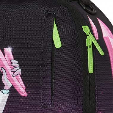 SPRAYGROUND RICK AND MORTY KALAXIAN CRYSTAL PILE BACKPACK