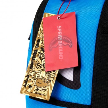 SPRAYGROUND SESAME STREET COOKIE MONSTER COOKIE LOGO BACKPACK
