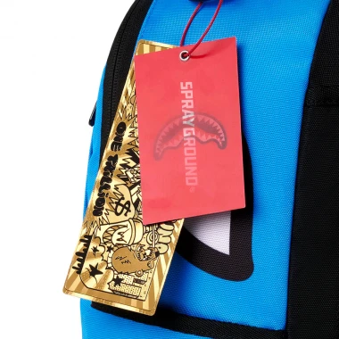 SPRAYGROUND SESAME STREET COOKIE MONSTER COOKIE LOGO BACKPACK