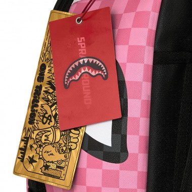 SPRAYGROUND PINK PANTHER ON THE RUN BACKPACK