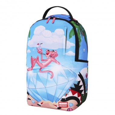 SPRAYGROUND PINK PANTHER GIANT DIAMOND BACKPACK