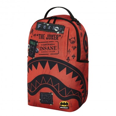 SPRAYGROUND DC JOKER UPSIDE DOWN BACKPACK