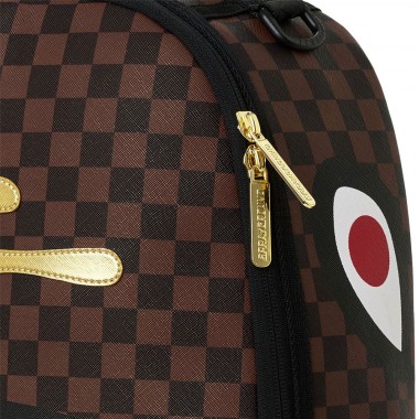 SPRAYGROUND SHARKS IN PARIS GOLD DRIP BACKPACK