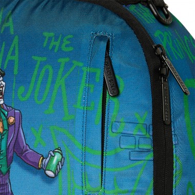 SPRAYGROUND DC JOKER TAGGED UP BATMOBILE BACKPACK