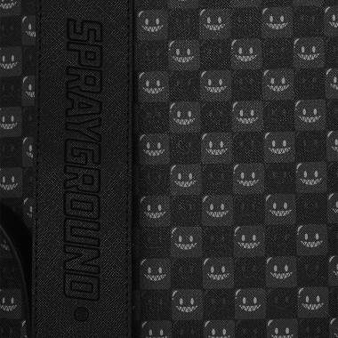 SPRAYGROUND SHARKS IN PARIS WTF BUBBLY BLK MONTE CARLO BACKPACK