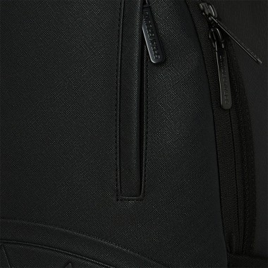 SPRAYGROUND BLACKED OUT EMBOSSED GOLD TOOTH BACKPACK