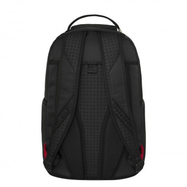SPRAYGROUND SHARK CENTRAL BLACK NYLON CAMO EMB SHARK BACKPACK