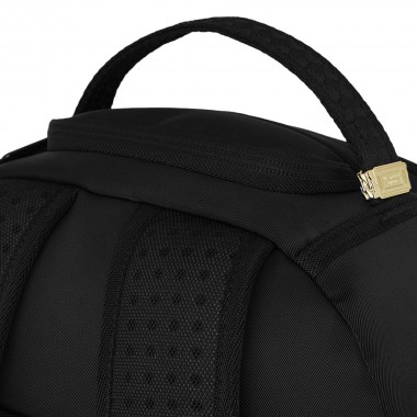 SPRAYGROUND SHARK CENTRAL BLACK NYLON CAMO EMB SHARK BACKPACK