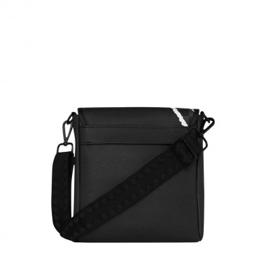SPRAYGROUND CENTER RIP REVEALING GRAY CHECK MESSENGER SLING BAG