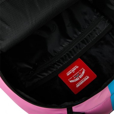 SPRAYGROUND SHARK CENTRAL COTTON CANDY SPLIT BACKPACK