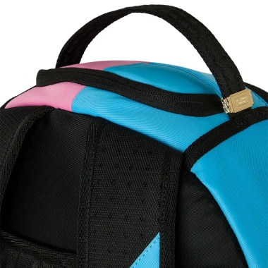 SPRAYGROUND SHARK CENTRAL COTTON CANDY SPLIT BACKPACK