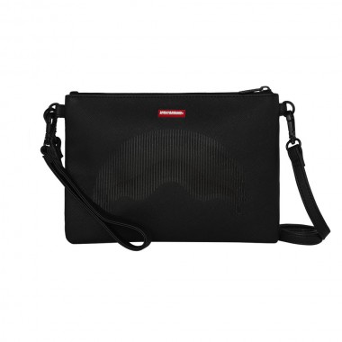 SPRAYGROUND DISAPPEARING SHARK CROSSOVER CLUTCH BAG