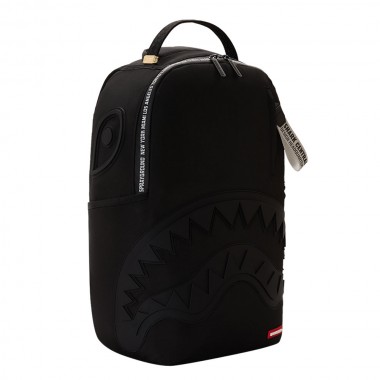 SPRAYGROUND SHARK CENTRAL PRINTED ZIP BACKPACK