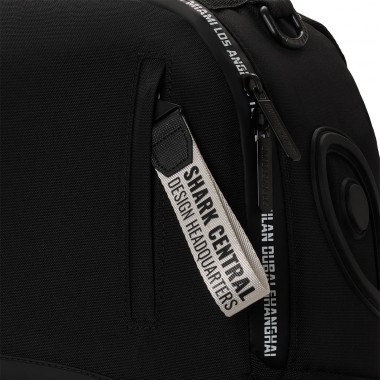 SPRAYGROUND SHARK CENTRAL PRINTED ZIP BACKPACK