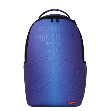 SPRAYGROUND SHARK CENTRAL EMBOSSED DUSK NYLON BACKPACK