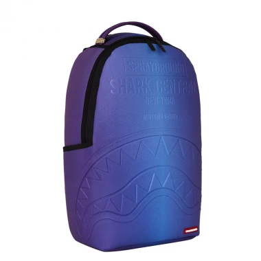SPRAYGROUND SHARK CENTRAL EMBOSSED DUSK NYLON BACKPACK