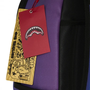 SPRAYGROUND SHARK CENTRAL EMBOSSED DUSK NYLON BACKPACK