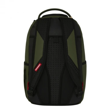 SPRAYGROUND SHARK CENTRAL EMBOSSED GREEN NYLON BACKPACK