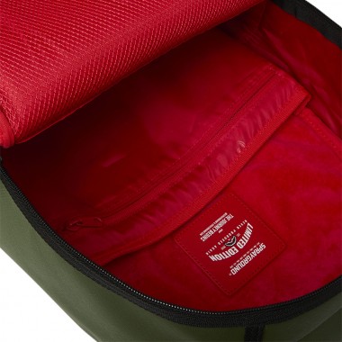 SPRAYGROUND SHARK CENTRAL EMBOSSED GREEN NYLON BACKPACK