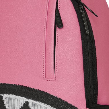 SPRAYGROUND SHARK CENTRAL PINK EMBROIDERED SHARK BACKPACK