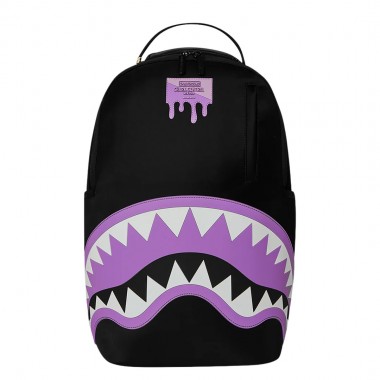 SPRAYGROUND SHARK CENTRAL LIGHT PURPLE BACKPACK
