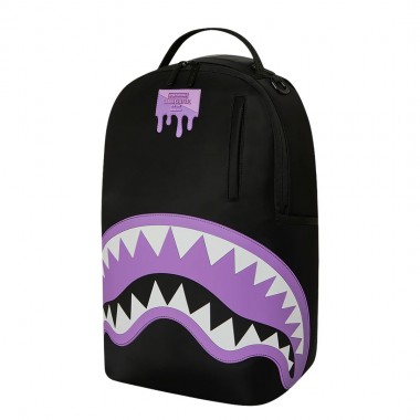 SPRAYGROUND SHARK CENTRAL LIGHT PURPLE BACKPACK