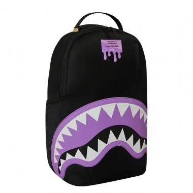 SPRAYGROUND SHARK CENTRAL LIGHT PURPLE BACKPACK