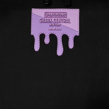 SPRAYGROUND SHARK CENTRAL LIGHT PURPLE BACKPACK